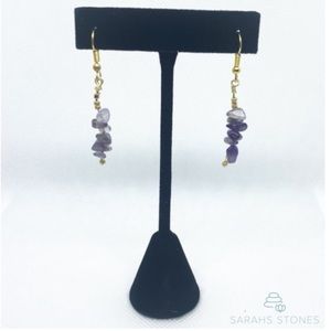Amethyst handmade earrings
